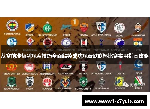 从赛前准备到观赛技巧全面解锁成功观看欧联杯比赛实用指南攻略